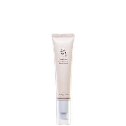 Beauty of Joseon Revive Eye Serum: Ginseng + Retinal tube standing upright on a white background