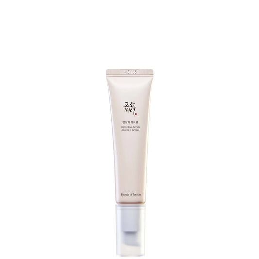 Beauty of Joseon Revive Eye Serum: Ginseng + Retinal tube standing upright on a white background